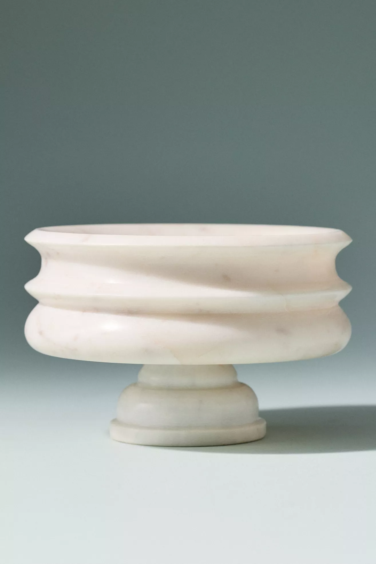 Alessia Marble Pedestal Vessel