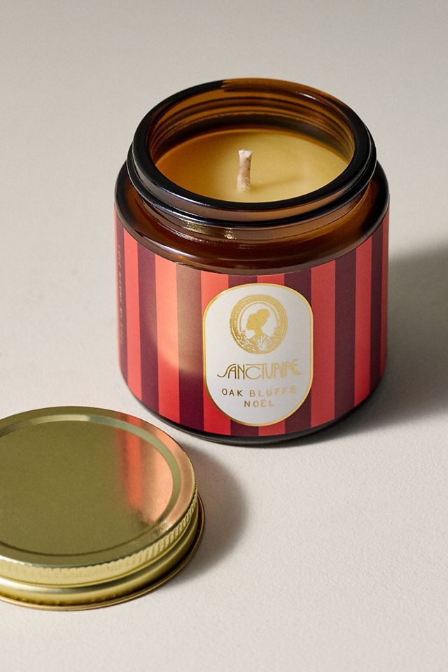 Sanctuaire Gourmand Oak Bluffs Noel Glass Candle #1