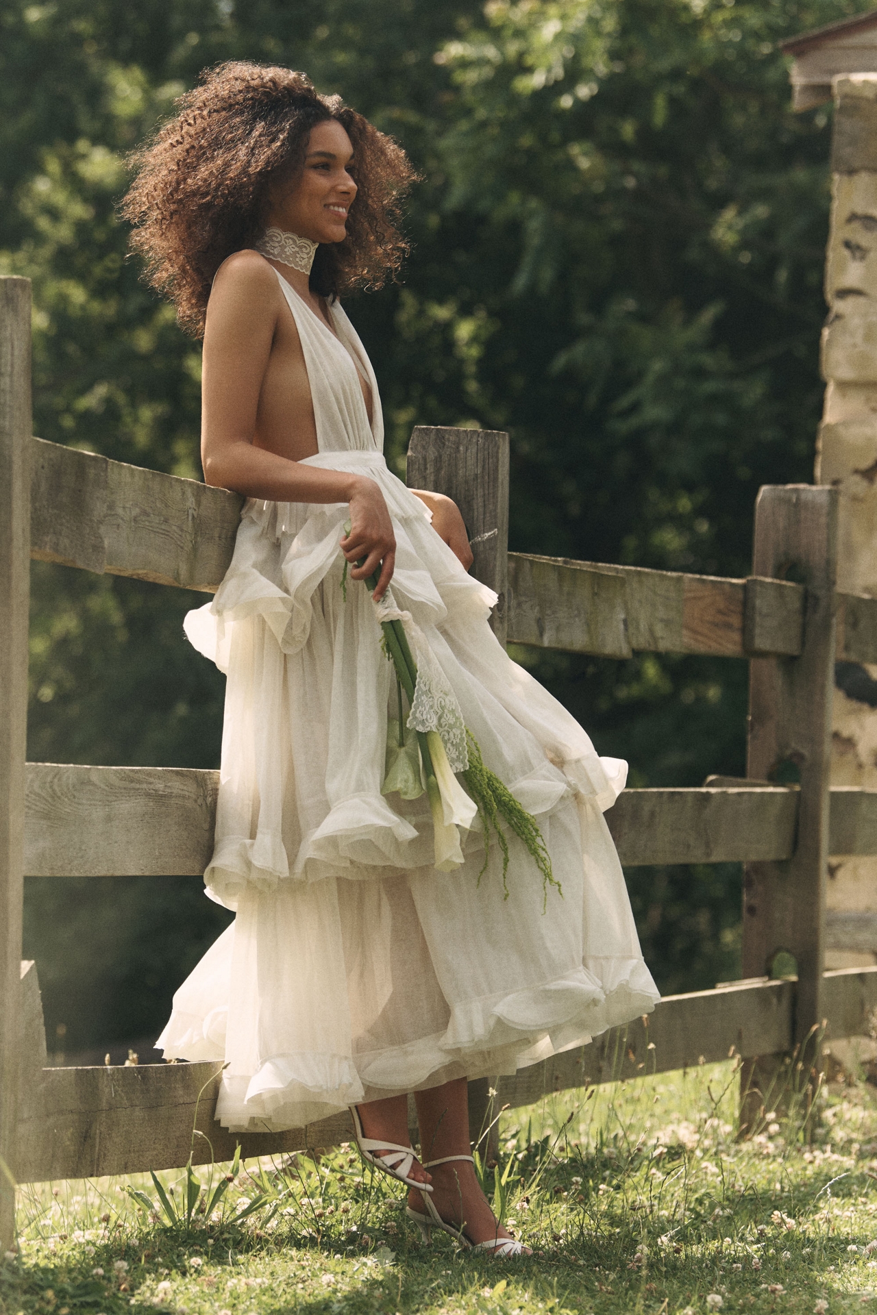 V. Chapman x Kristopher Brock Valencia Midi Dress