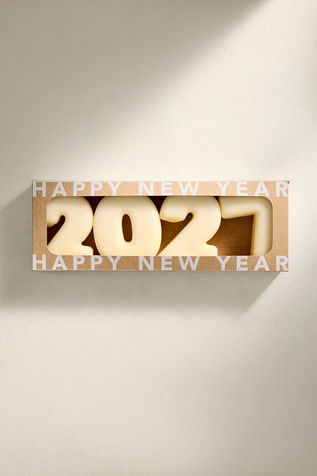 2027 Number Candle Set #1