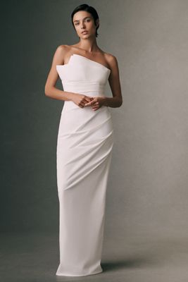 Rachel Gilbert Salma Strapless Gown