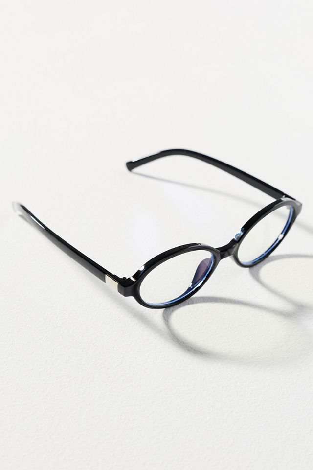I-SEA Tortoiseshell Oval Blue Light Readers #1
