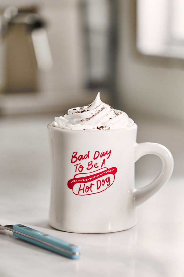 Alice & Wonder Stoneware Hot Dog Diner Mug #3