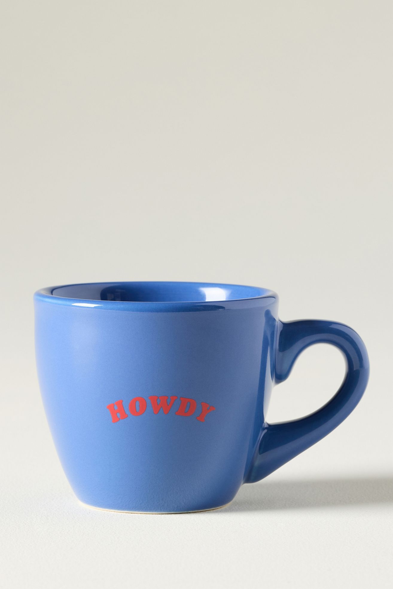 Alice & Wonder Stoneware Espresso Cup - Howdy, One Size