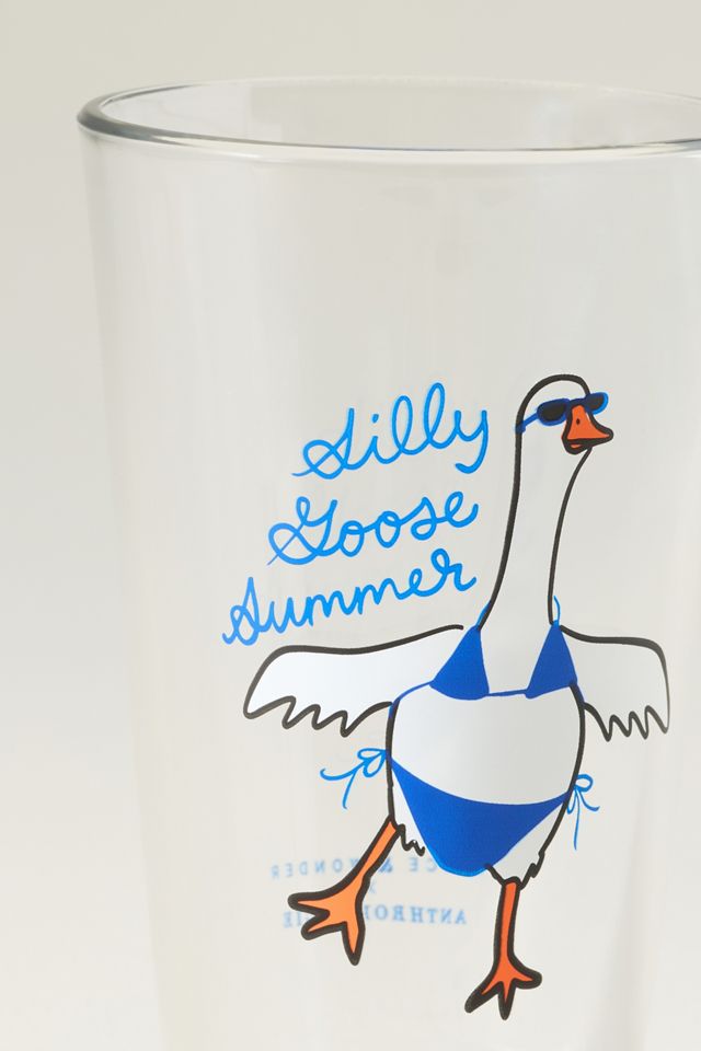 Alice & Wonder Silly Goose Pint Glass #3