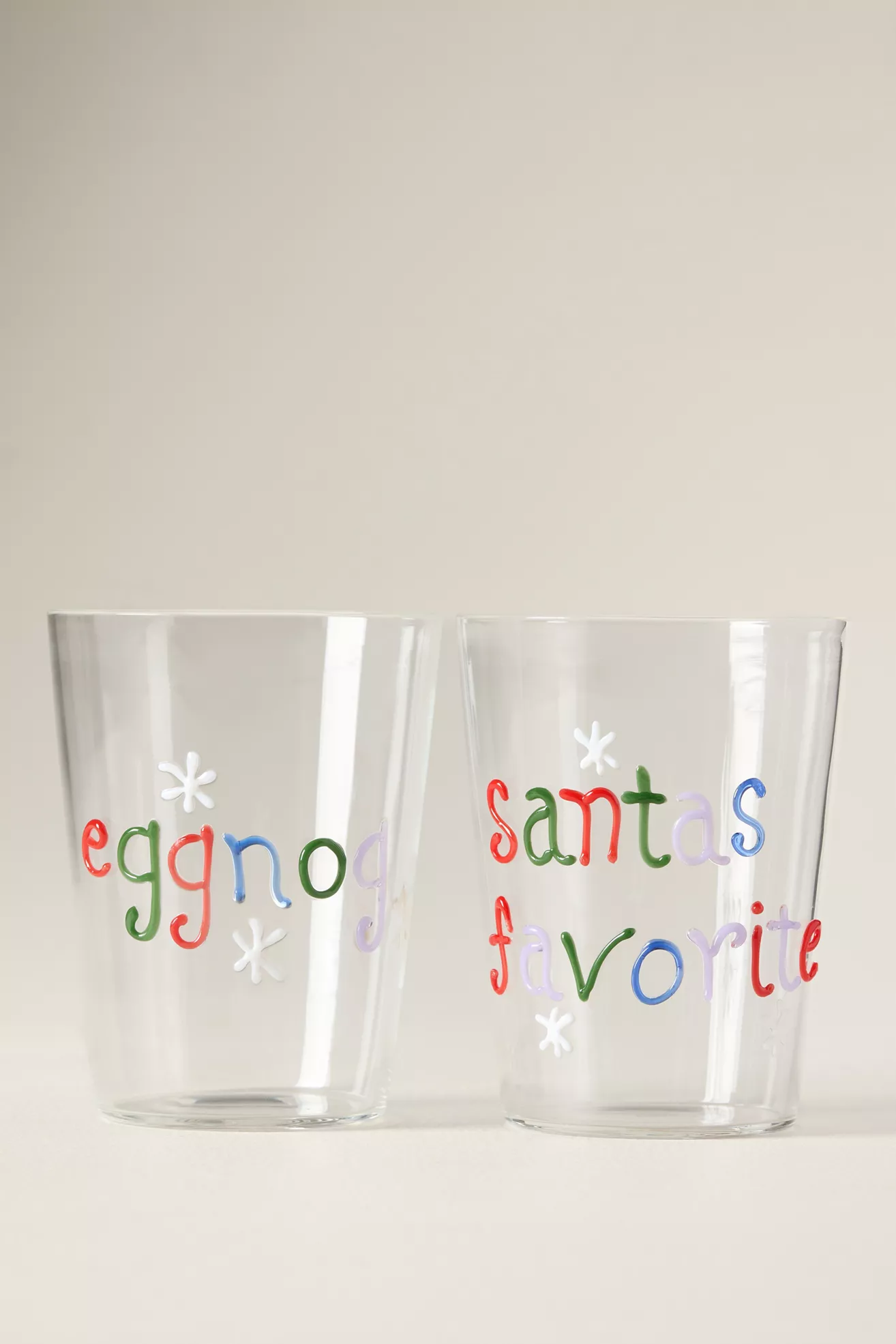 Love Notes Holiday Juice Glass - thumbnail 4