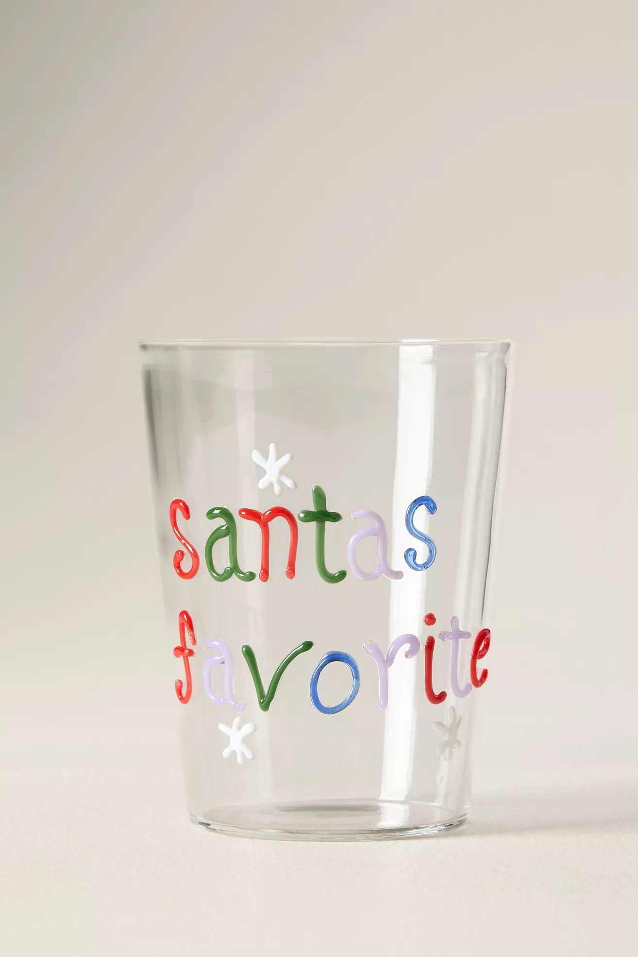 Love Notes Holiday Juice Glass - thumbnail 3