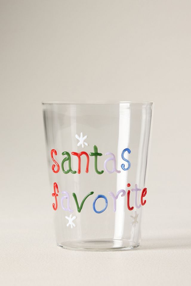 Love Notes Holiday Juice Glass #1