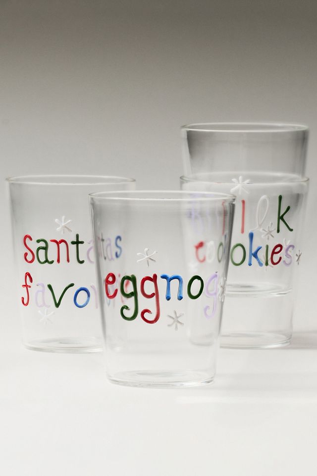 Love Notes Holiday Juice Glass #4