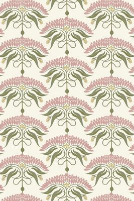 Fleur de Rêve Floral Wallpaper