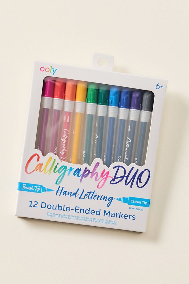 OOLY Calligraphy Duo Double-Ended Markers, Set of 12 #1