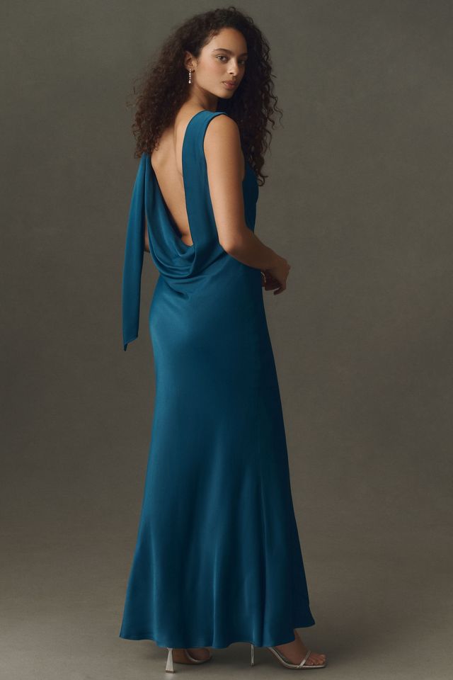 BHLDN High-Neck Open-Back Maxi Dress #2
