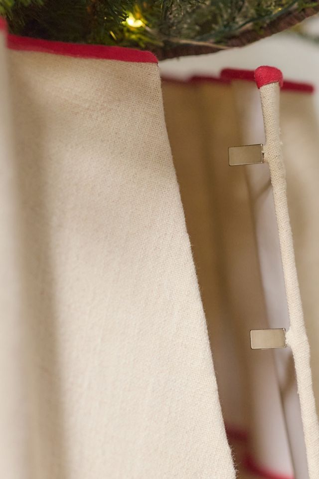 Wavy Fabric Tree Collar #2
