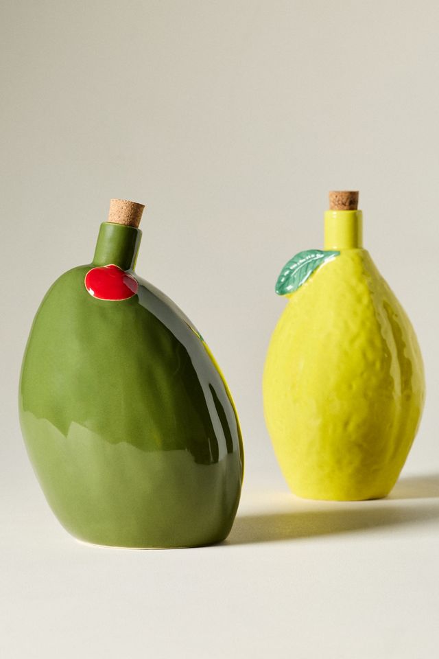 Stoneware Icon Oil Cruet #1
