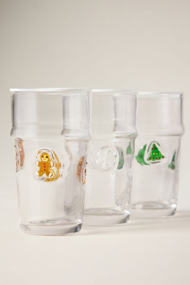 Festive Icon Tumbler Glass #3