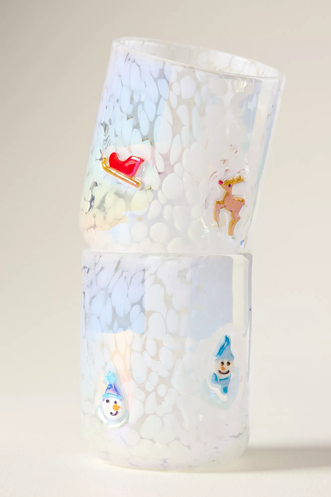 Festive Lustered Icon Juice Glass - thumbnail 3