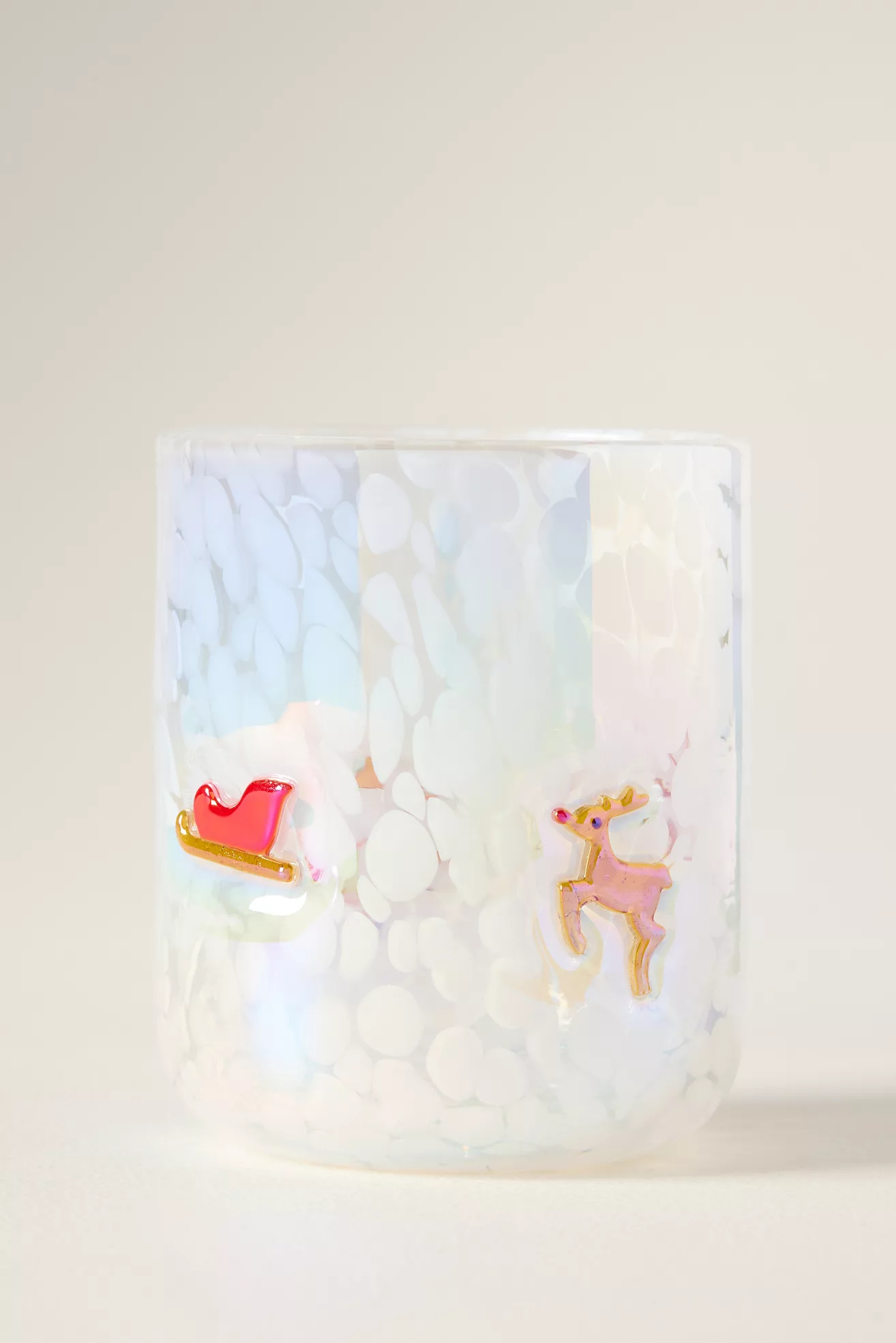 Festive Lustered Icon Juice Glass - thumbnail 2