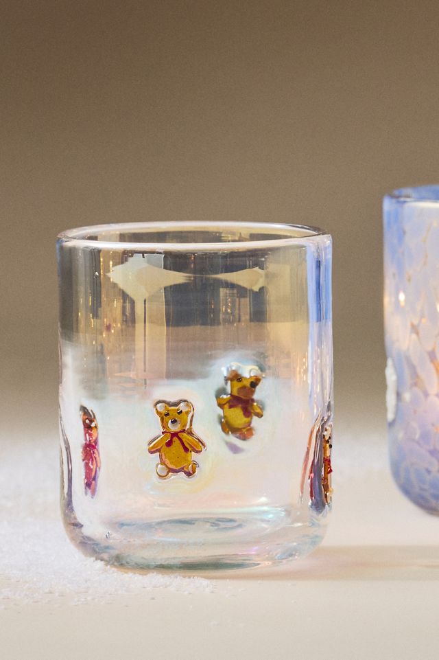 Festive Lustered Icon Juice Glass #5