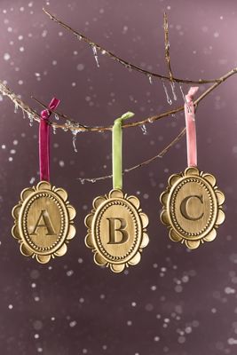 Louisa Monogram Ornament
