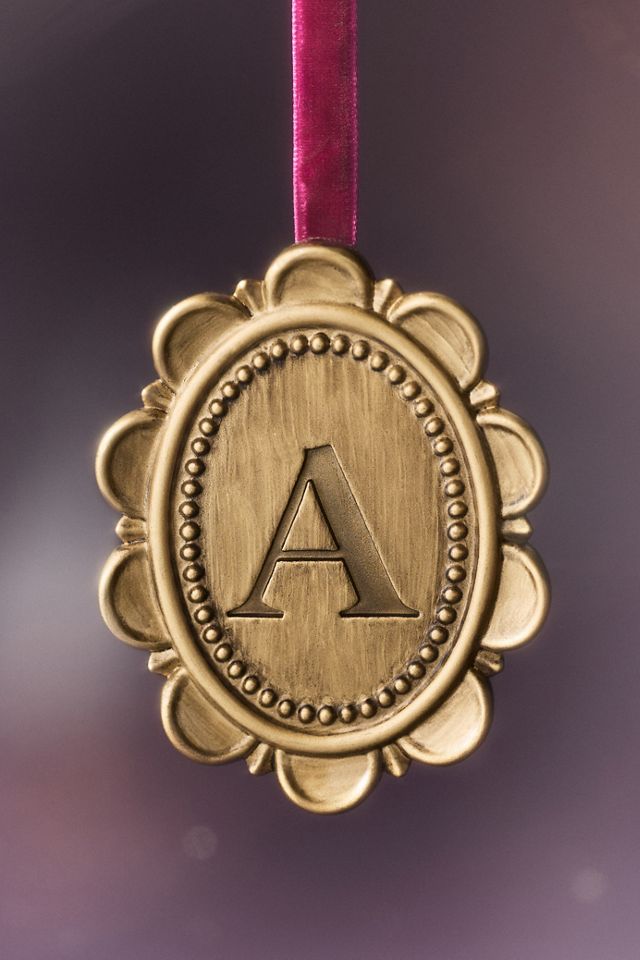 Louisa Monogram Ornament #1