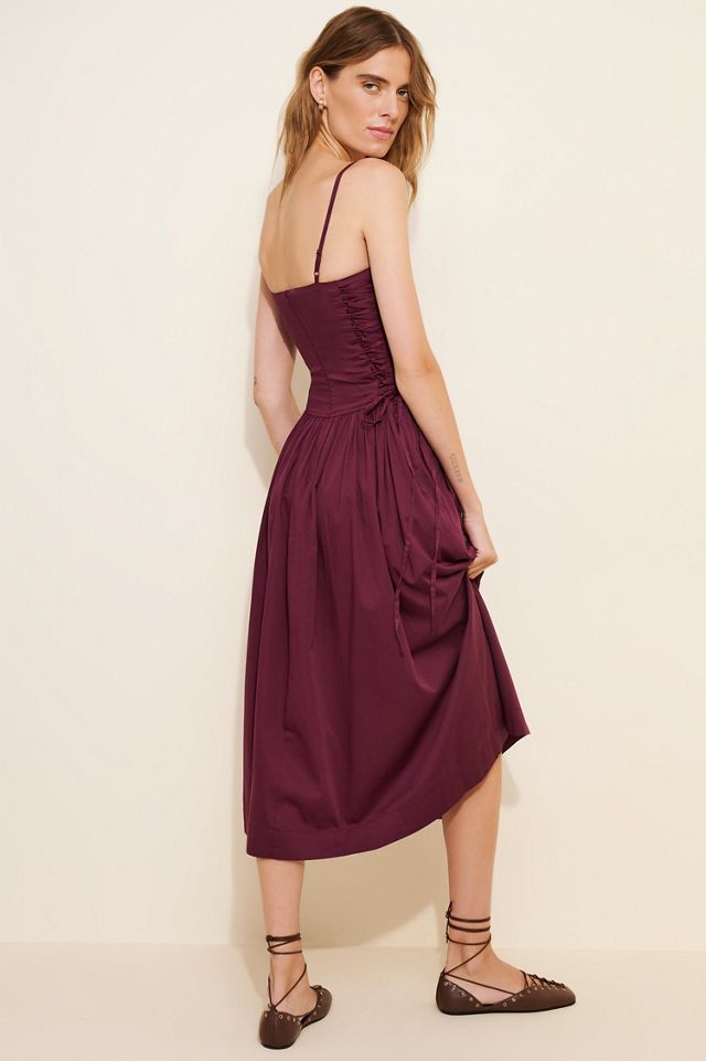 angelina maxi dress burgundy Angelina Maxi Dress main image 0