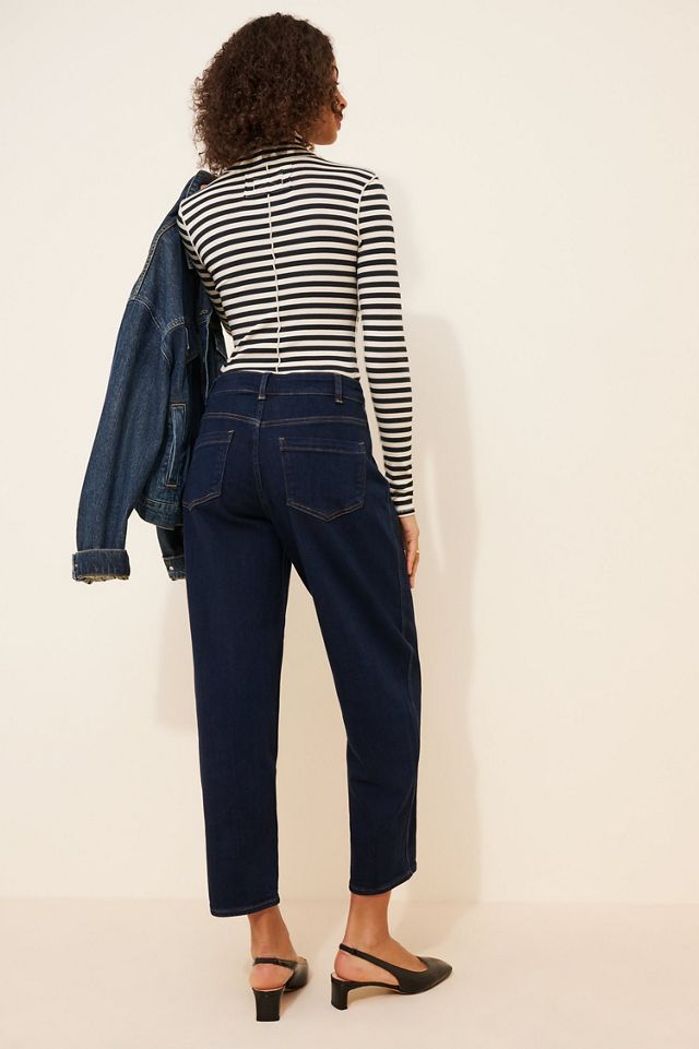 Universal Standard Dakota High-Rise Tapered Ankle Jeans #1