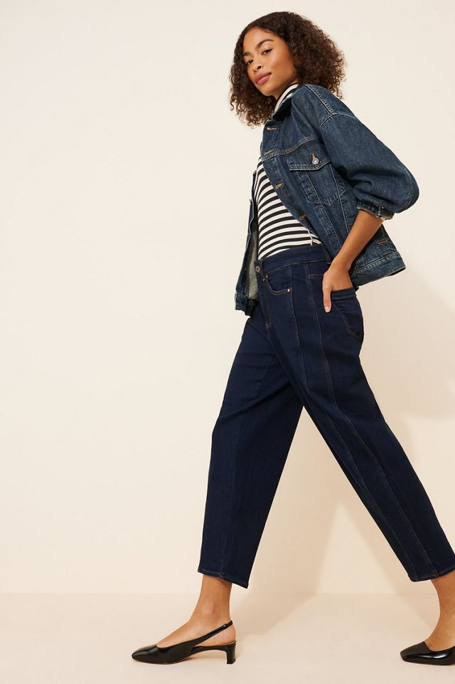 Universal Standard Dakota High-Rise Tapered Ankle Jeans #4