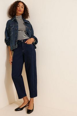 Universal Standard Casey Classic Denim Overalls | Anthropologie