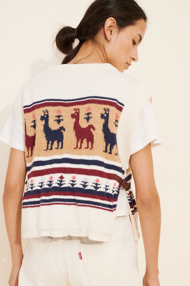 Pilcro Twofer Graphic Sweater #1