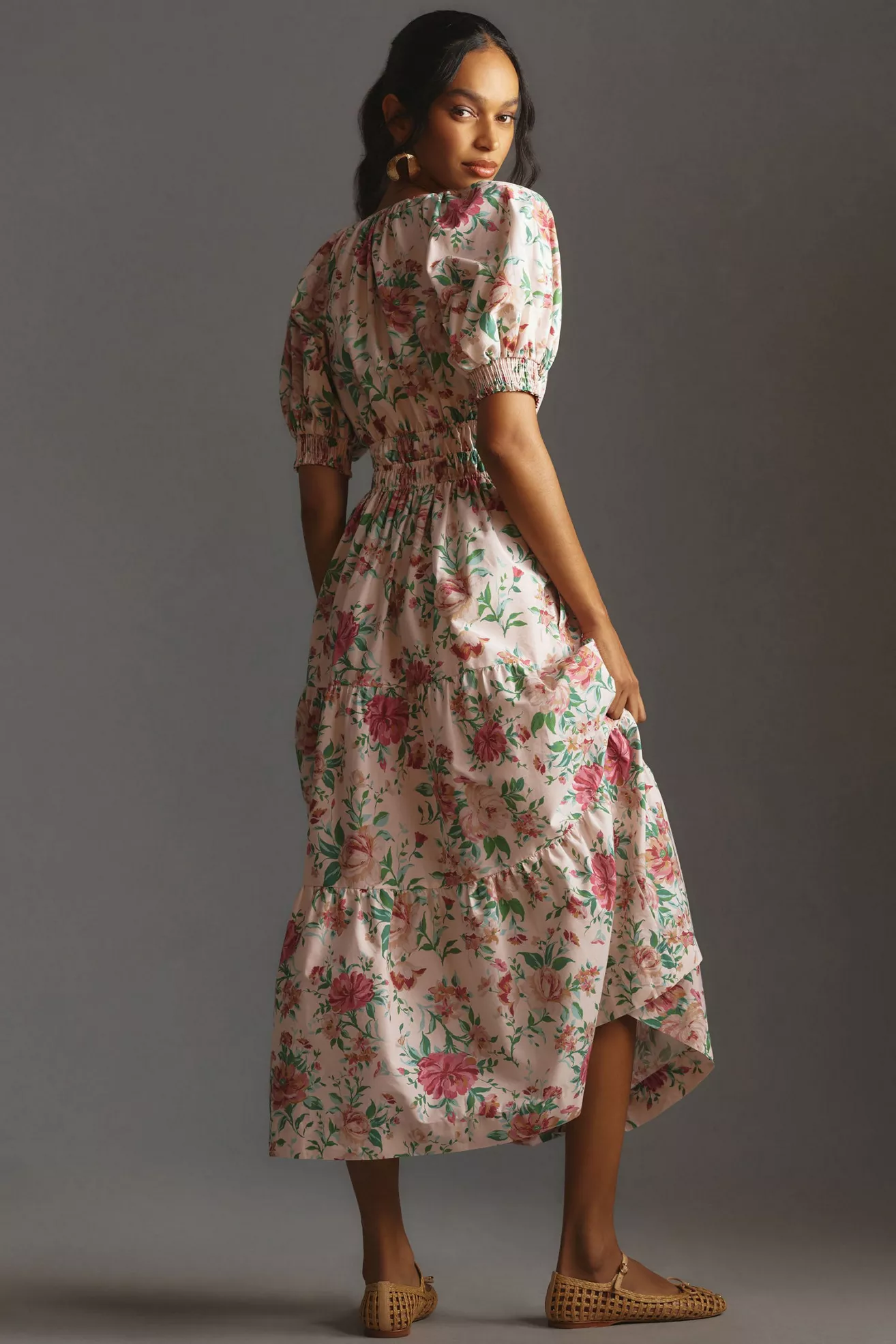 Somerset Puff Sleeve Dress - thumbnail 2