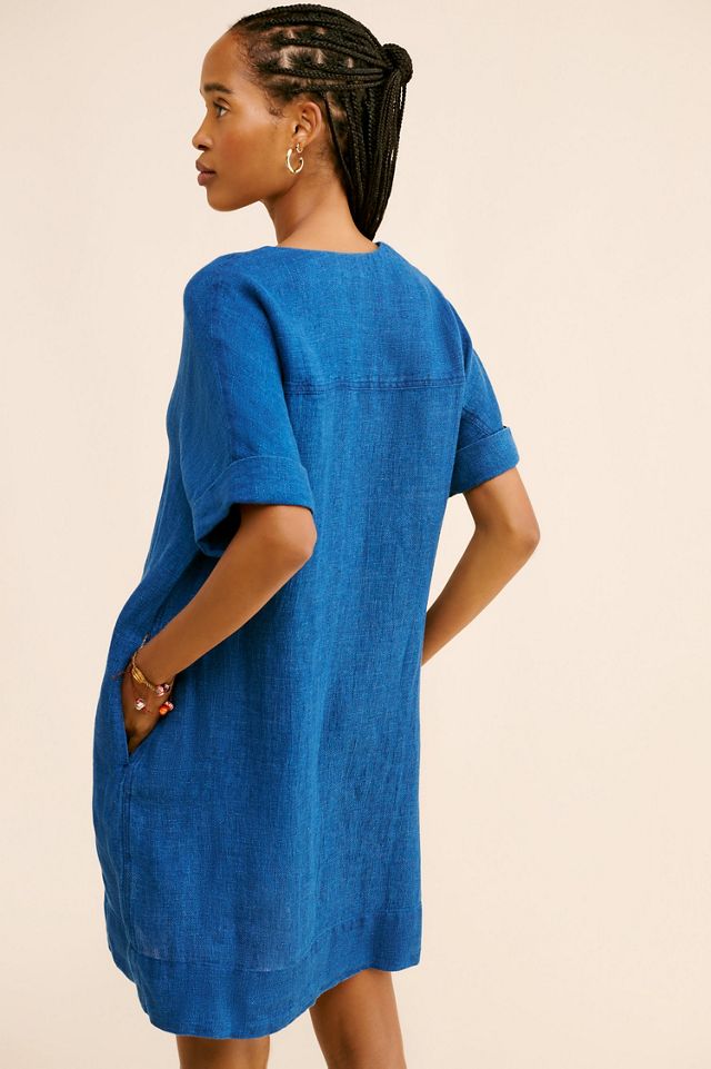 Faherty Linen Sanibel Dress | Anthropologie