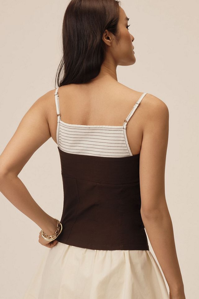 Trapunto Peekaboo Top #1