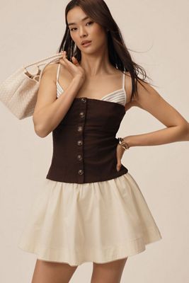 Trapunto Peekaboo Top