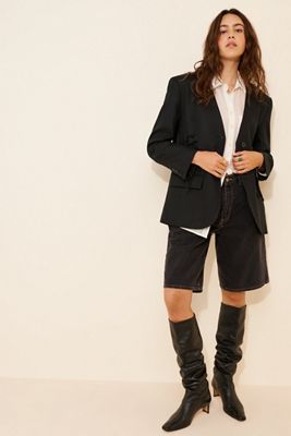 FRNCH Tritona Lace-Up Blazer