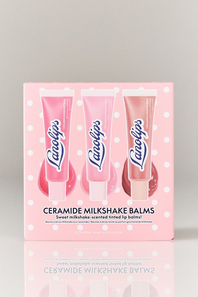 Lanolips Ceramide Milkshake Tinted Balm Trio #1
