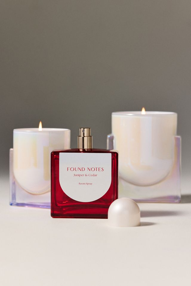Candela in Vetro Found Notes Woody Juniper & Cedar #1