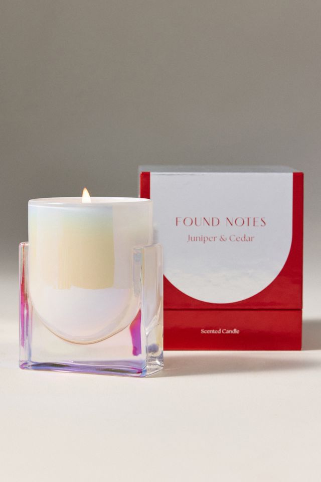 Candela in Vetro Found Notes Woody Juniper & Cedar #2