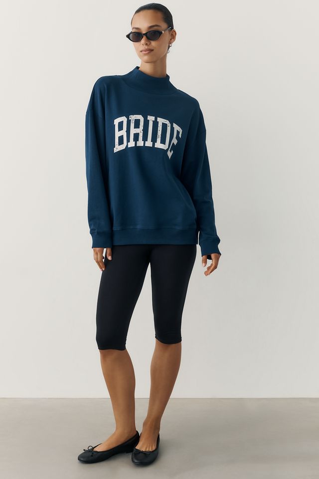 By Anthropologie Weddings Bride Mockneck Sweatshirt #2