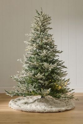 Holly Cable Knit Tree Skirt