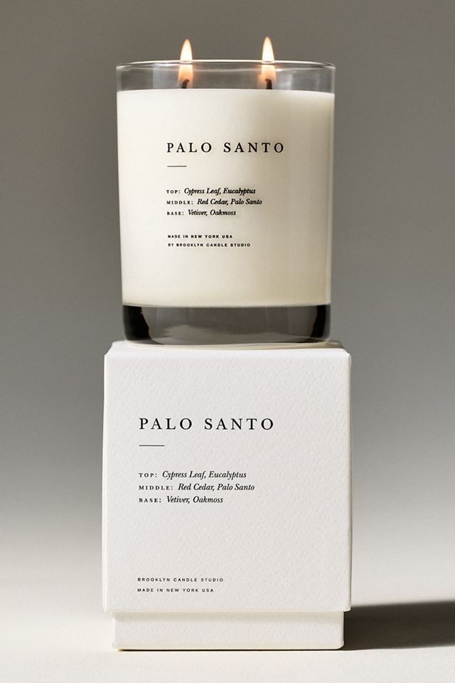 Brooklyn Candle Co. Woody Palo Santo Glass Candle #2