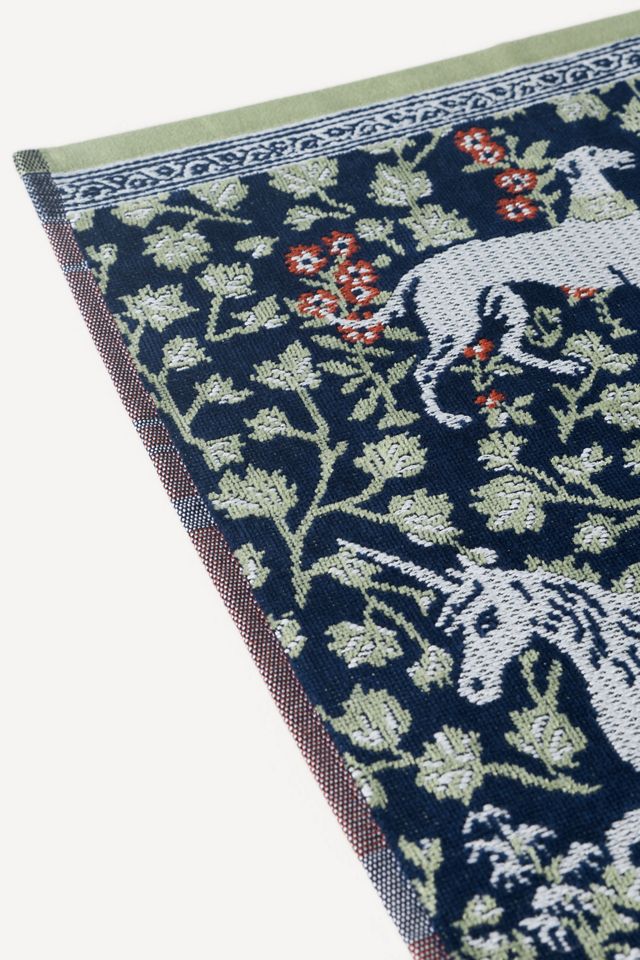 Aerith Cotton Velour Woven Hand Towel #1
