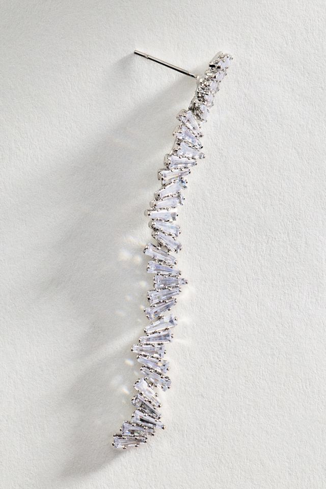 Rawbar Mixed Crystal Drop Earrings #1