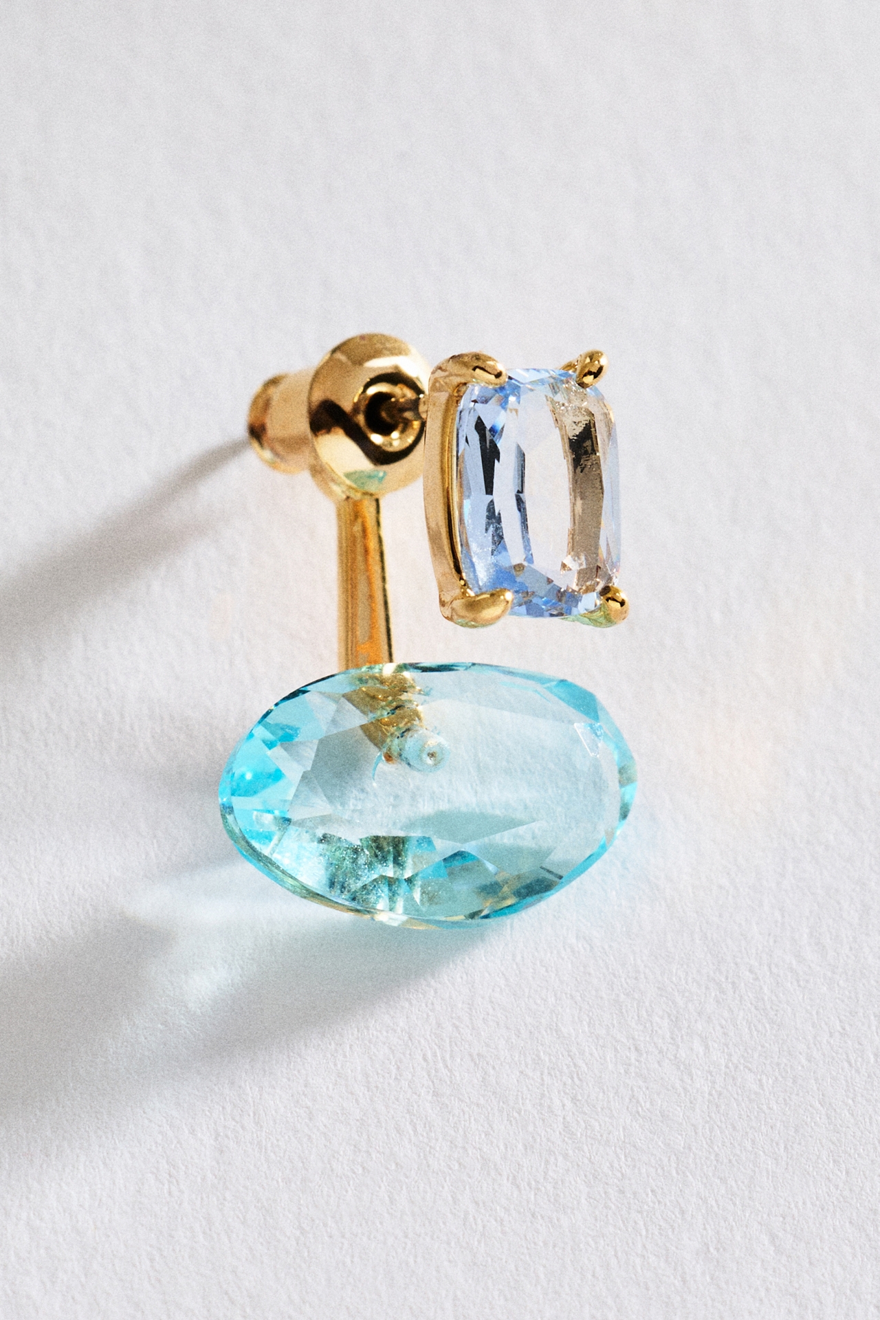 Small Stone Earrings