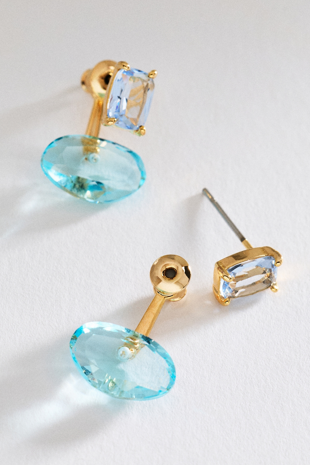Small Stone Earrings