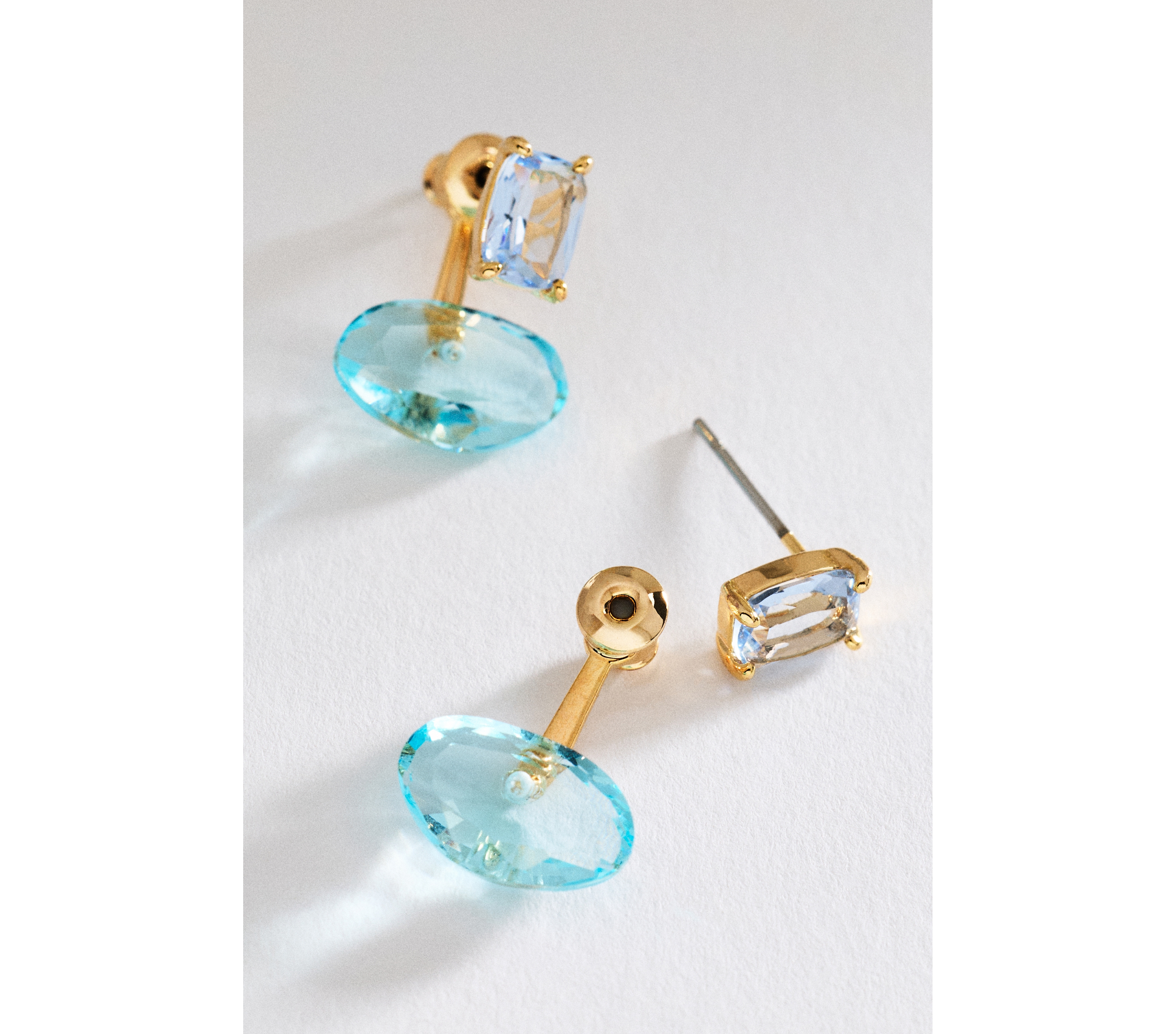 Small Stone Earrings