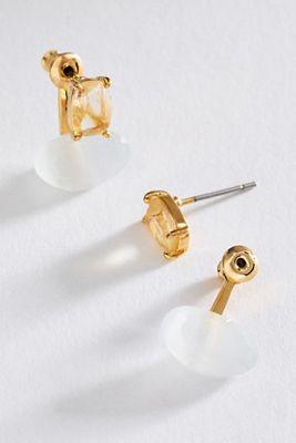 Small Stone Earrings