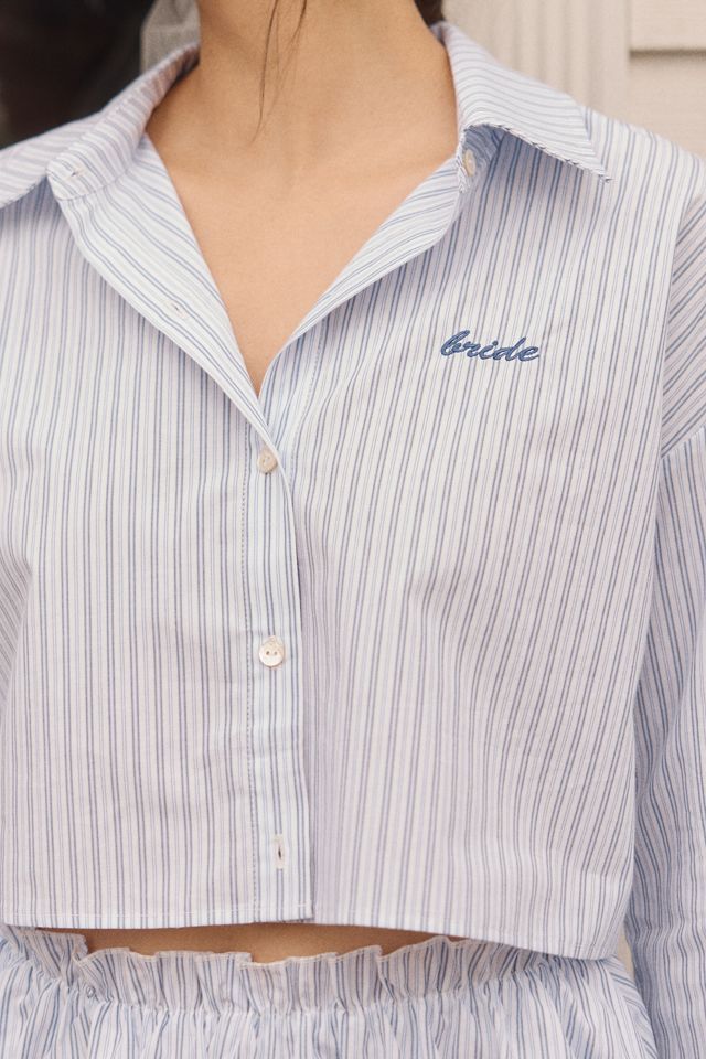 Hutch Cropped Sleep Shirt & Shorts Set  #1