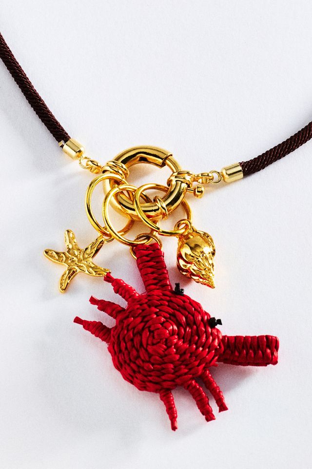 Bamboleira Senda Adjustable Cord Charm Necklace #1