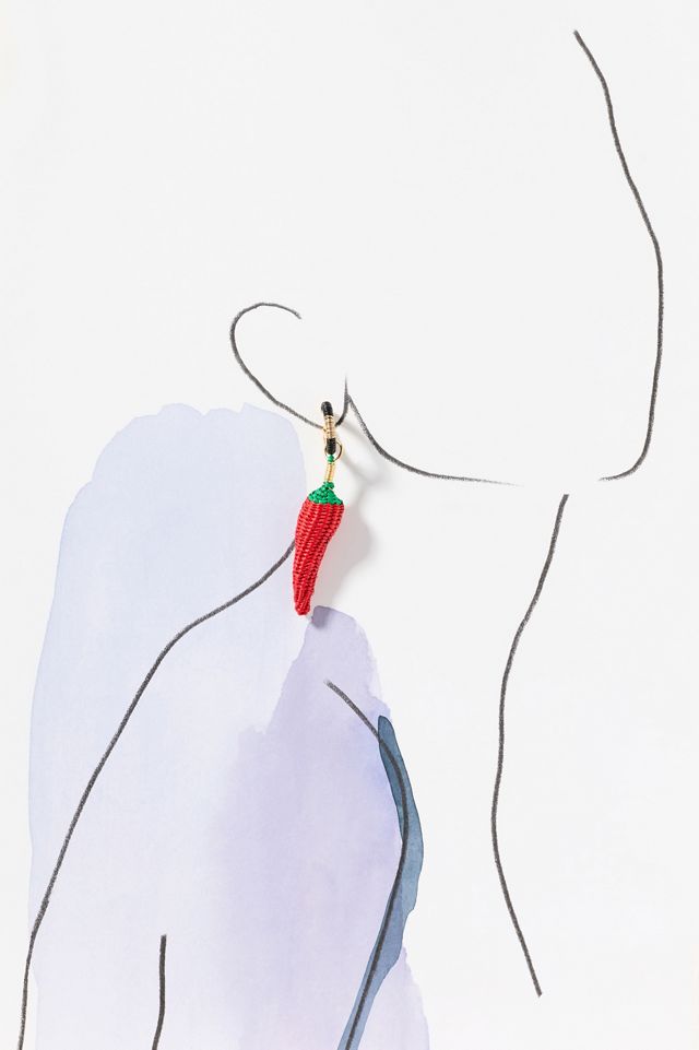 Bamboleira Clarte Charm Hoop Earrings #2