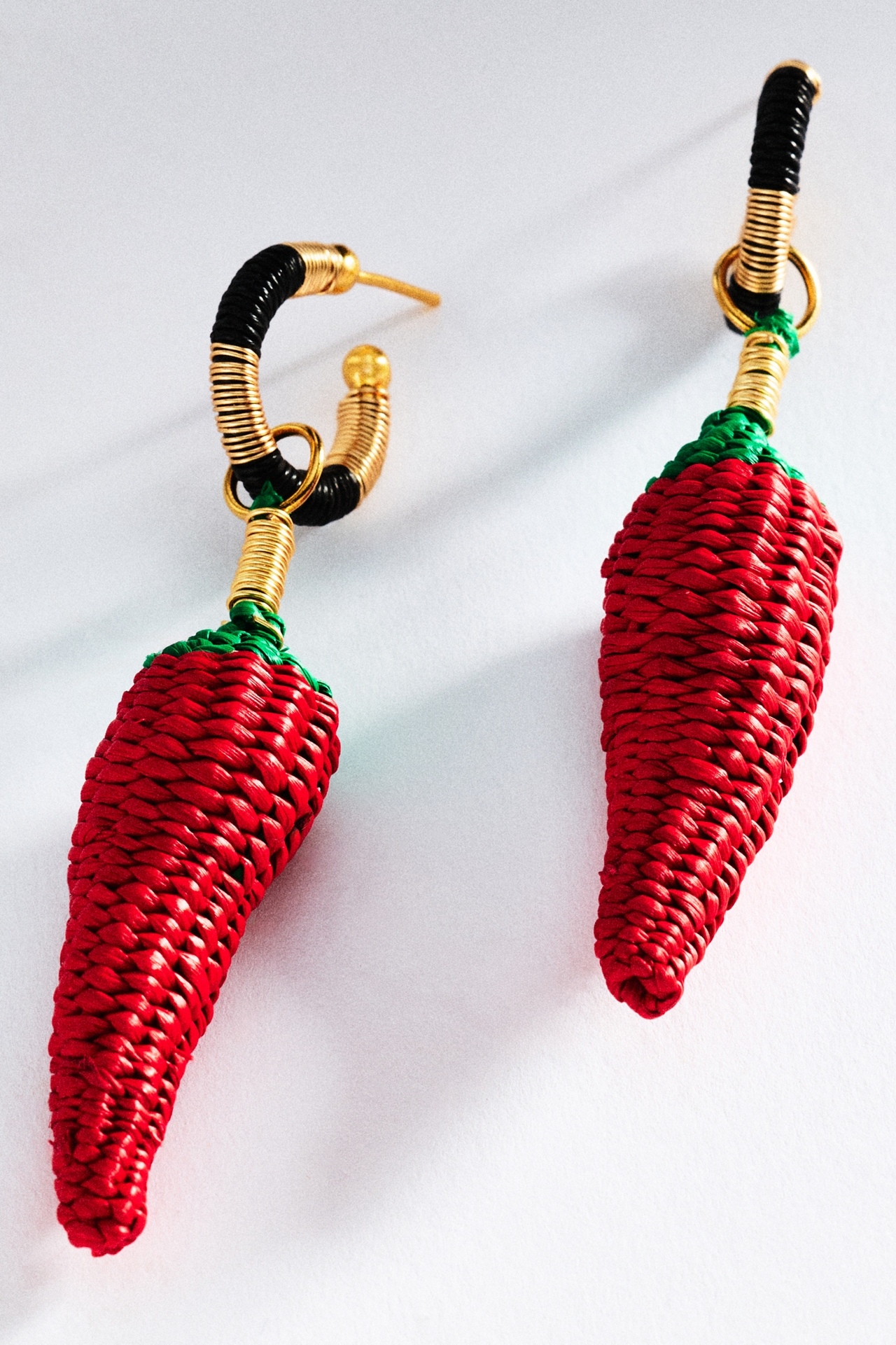 Bamboleira Clarte Charm Hoop Earrings